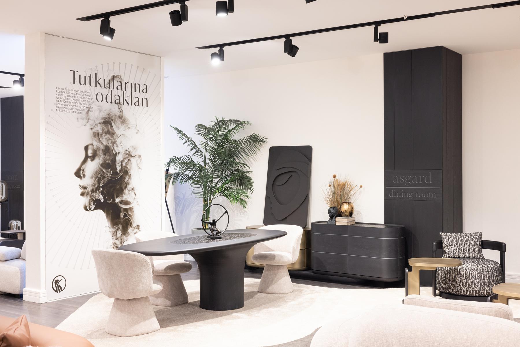 Asgard Yemek Odası Takımı (Mobiliyum Showroom) - Orix Home